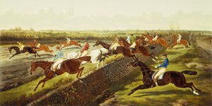 Ein Hindernisrennen von Alfred Frank de Prades