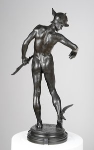Perseus rüstet sich von Alfred Gilbert