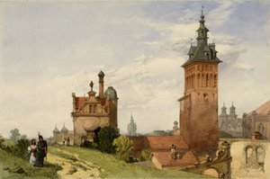 Eine Ansicht in der Nähe von Moskau, 1836