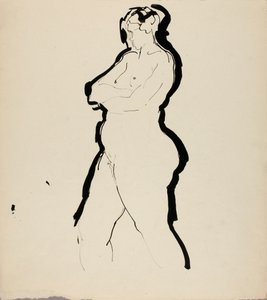 Stehender Akt