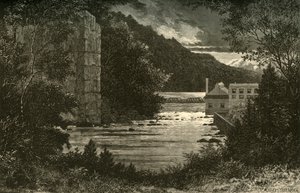 Der Passaic unterhalb der Wasserfälle, 1874