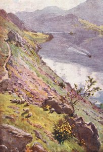 Lake District: Ein Bergpfad, Sandwick, Ullswater