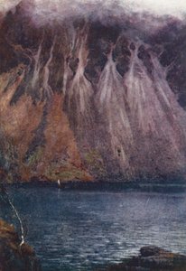 Lake District: Wastwater Screes von Alfred Heaton Cooper