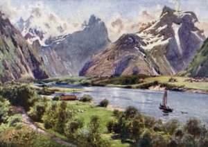 Die Berge von Romsdal