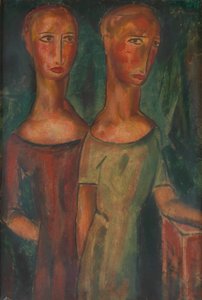 Dualität, ca. 1925-1930 von Alfred Henry Maurer