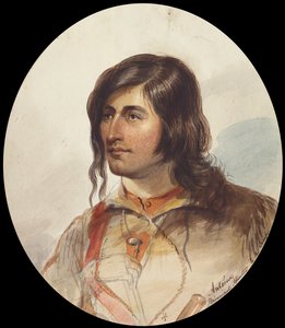 Antoine, Hauptjäger, ca. 1837 von Alfred Jacob Miller