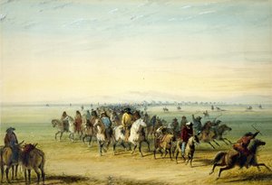 Karawane unterwegs von Alfred Jacob Miller