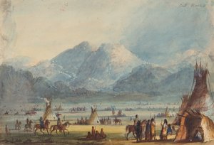 Geschnittene Felsen, ca. 1837