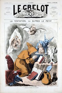 Cover von „Le Grelot“, Nummer 40, satirisch in Farben
