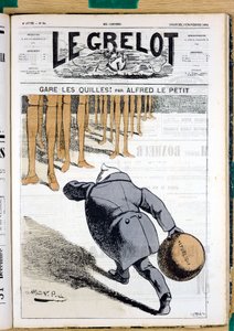 Titelblatt von „Le Grelot“, Nummer 84, Satirique en Couleurs von Alfred Le Petit