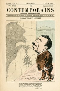 Titelblatt von „Les Contemporains“, Nummer 34 von Alfred Le Petit