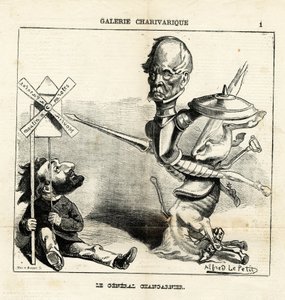 Illustration von Alfred Le Pete (1841-1909) in Le Charivari von Alfred Le Petit