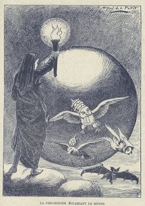 Illustration von Alfred Le Pete in Gros-Jean et son cure von Alfred Le Petit