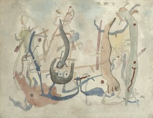 Imaginäre Formen, ca. 1939/40 von Alfred Otto Wolfgang Schulze Wols