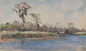 Eine Bucht in Wilmington, N.C.