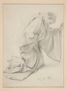 Kniender Mönch von Alfred Parsons