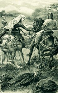 Die Gräfin von Carrick und Robert De Bruce