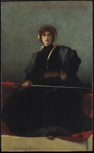 Das Schwert, 1896 von Alfred Pierre Agache