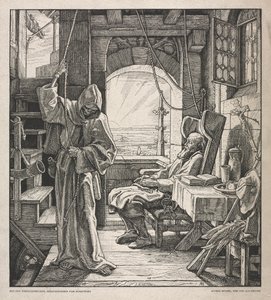 Totentanz: Tod als Freund von Alfred Rethel