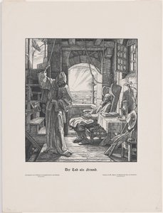 Der Tod als Freund von Alfred Rethel