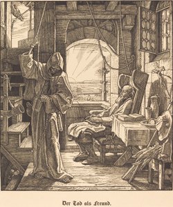 Der Tod als Freund von Alfred Rethel