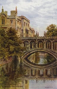 Cambridge: Seufzerbrücke, St John