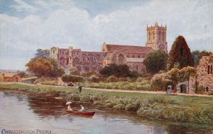 Christchurch Priory von Alfred Robert Quinton