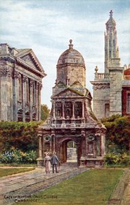 Gate of Honour, Caius College, Cambridge von Alfred Robert Quinton