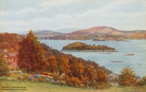Holme Island und Arnside, von Grange-over-Sands von Alfred Robert Quinton
