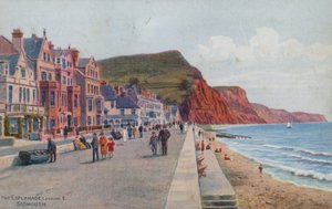 Die Esplanade, Blick nach Osten, Sidmouth