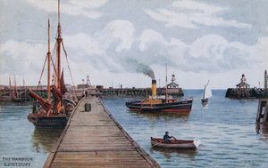 Der Hafen, Lowestoft von Alfred Robert Quinton