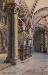 Das Grab des Schwarzen Prinzen, Kathedrale von Canterbury