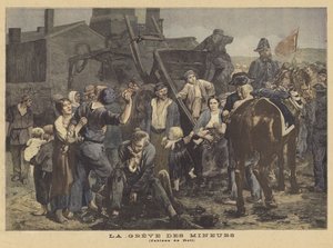 Der Bergarbeiterstreik