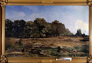 Allee der Kastanienbäume zur Celle Saint Cloud