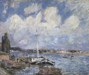Boote auf der Seine, ca. 1877