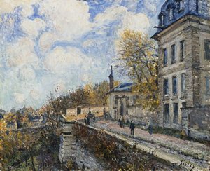 Fabrik in Sevres von Alfred Sisley