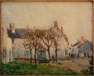 Straße in Moret-sur-Loing