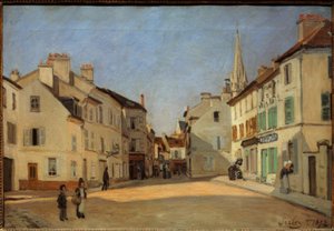 Rue de la Chaussée à Argenteuil, dit Place à Argenteuil