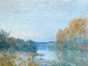 Soleil Couchant, Herbstabend am Fluss