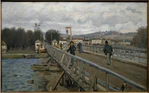 Die Argenteuil-Fußgängerbrücke