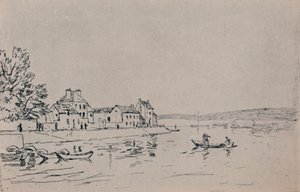 Die Ufer des Loing, um 1880er, 1946
