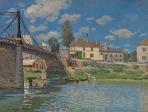Die Brücke bei Villeneuve-la-Garenne, 1872