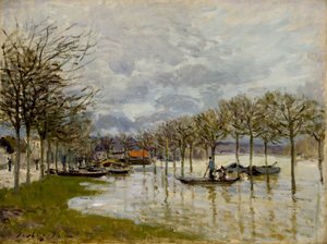 Die Flut auf dem Weg nach Saint-Germain, 1876