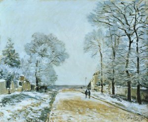 Die Straße, Schneeeffekt