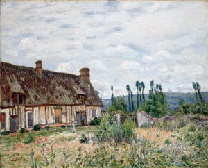 Das verlassene Strohdachhaus, 1894