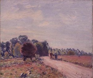 Unbekanntes Bild von Alfred Sisley