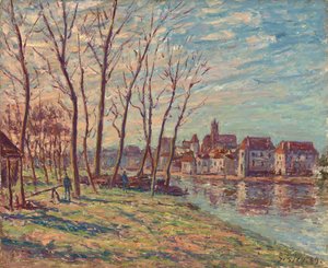 Ansicht von Moret, 1889