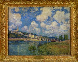Ansicht von Saint Cloud bei Paris von Alfred Sisley