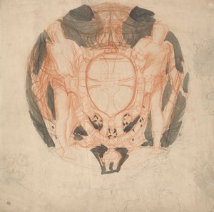 Entwurf für ein Wappen von Alfred Emile Stevens