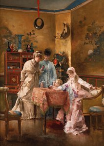 Die Besucher, 1881